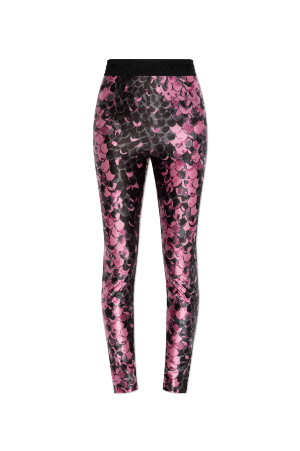 Leggings with print od Versace Jeans Couture