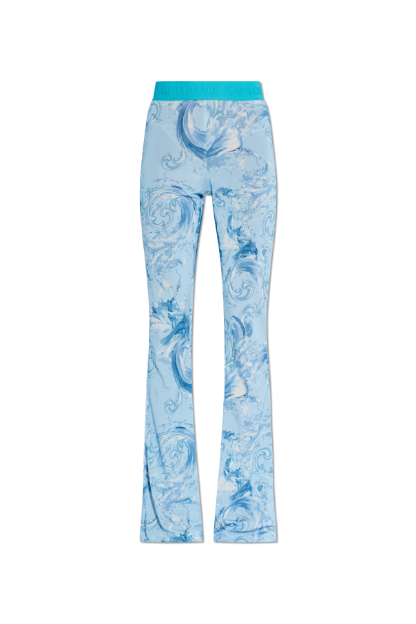 Trousers with flared legs od Versace Jeans Couture