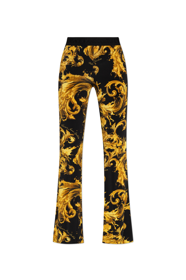 Trousers with flared legs od Versace Jeans Couture