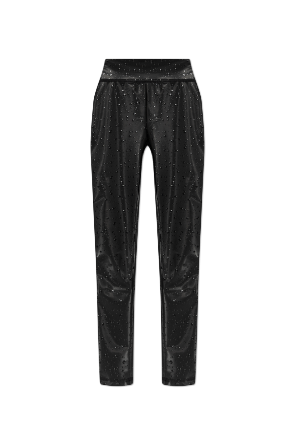 Leggings with water drop print od Versace Jeans Couture