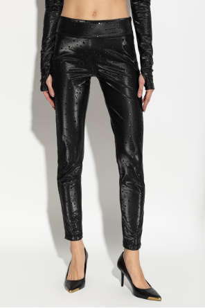 Versace Jeans Couture Legginsy z nadrukiem kropel wody