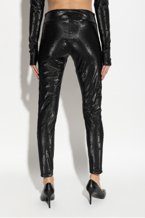 Versace Jeans Couture Legginsy z nadrukiem kropel wody