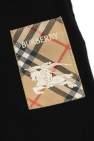 Burberry Kids Sweatpants with logo patch