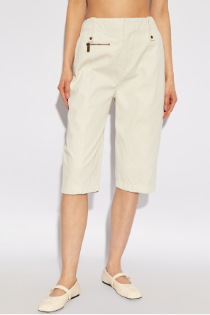 Burberry Trousers with zippers on the legs