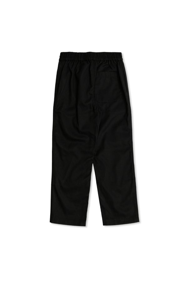 Burberry Kids Spodnie z logo