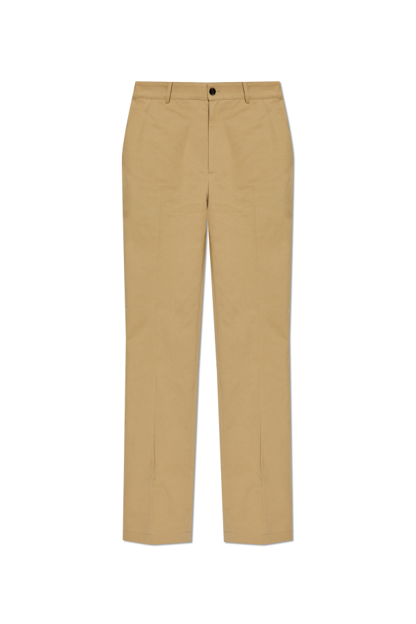 Burberry Cotton trousers with logo