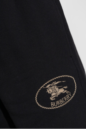 Burberry Pantalones con logo