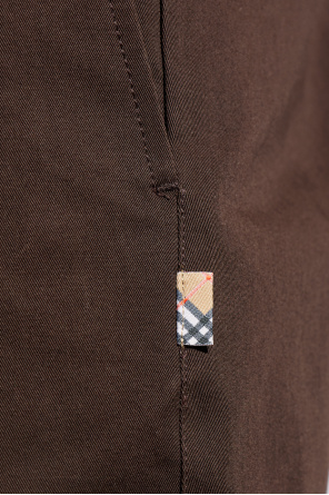 Burberry Baumwollhose im "Chinos"-Stil
