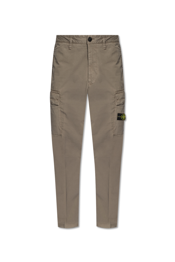 Stone Island Trousers with logo