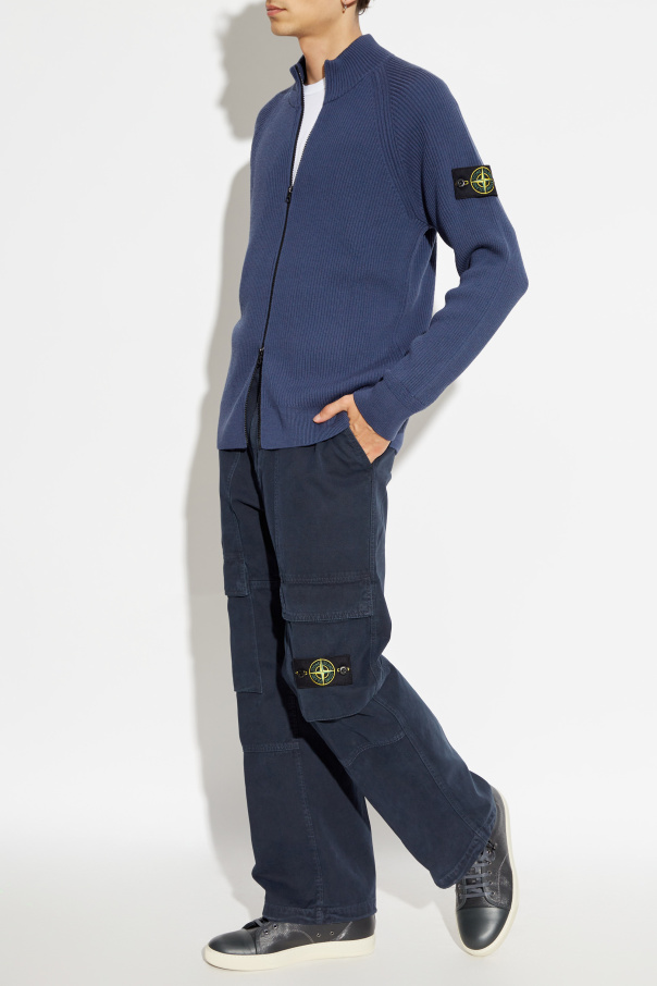 Stone Island Trousers with logo