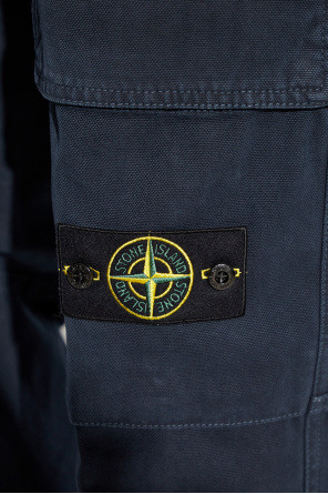 Stone Island Trousers with logo