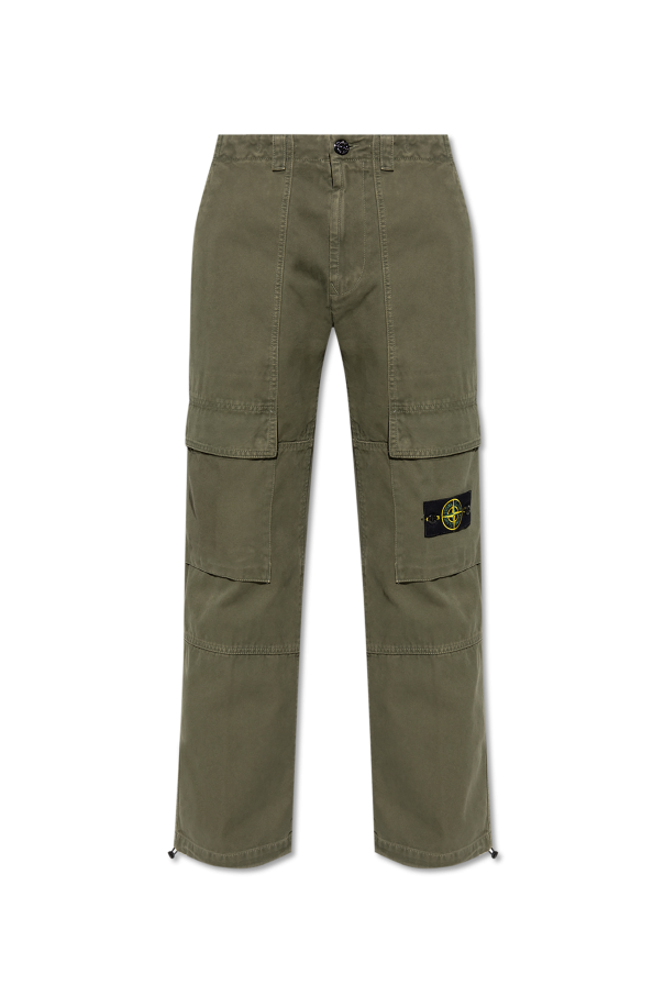 Stone Island Trousers with logo