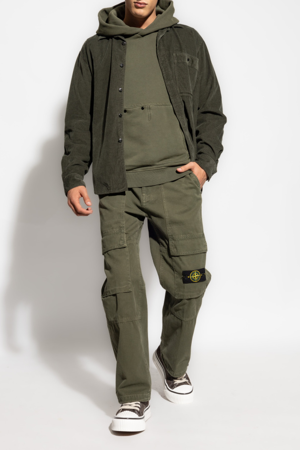 Stone Island Trousers with logo