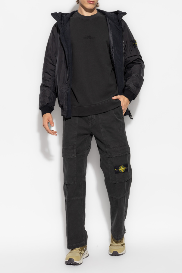 Stone Island Trousers with logo