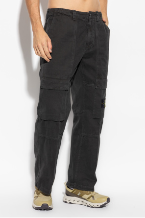 Stone Island Trousers with logo