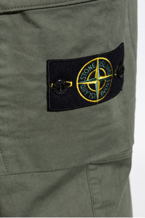 Stone Island Trousers with logo