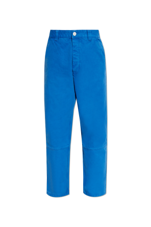 Trousers with logo