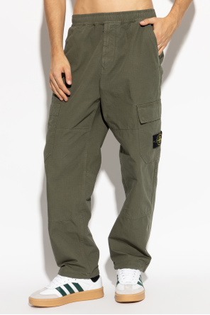 Stone Island Trousers with logo