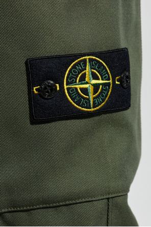 Stone Island Trousers with Logo