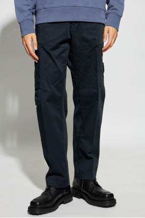 Stone Island Trousers with Logo