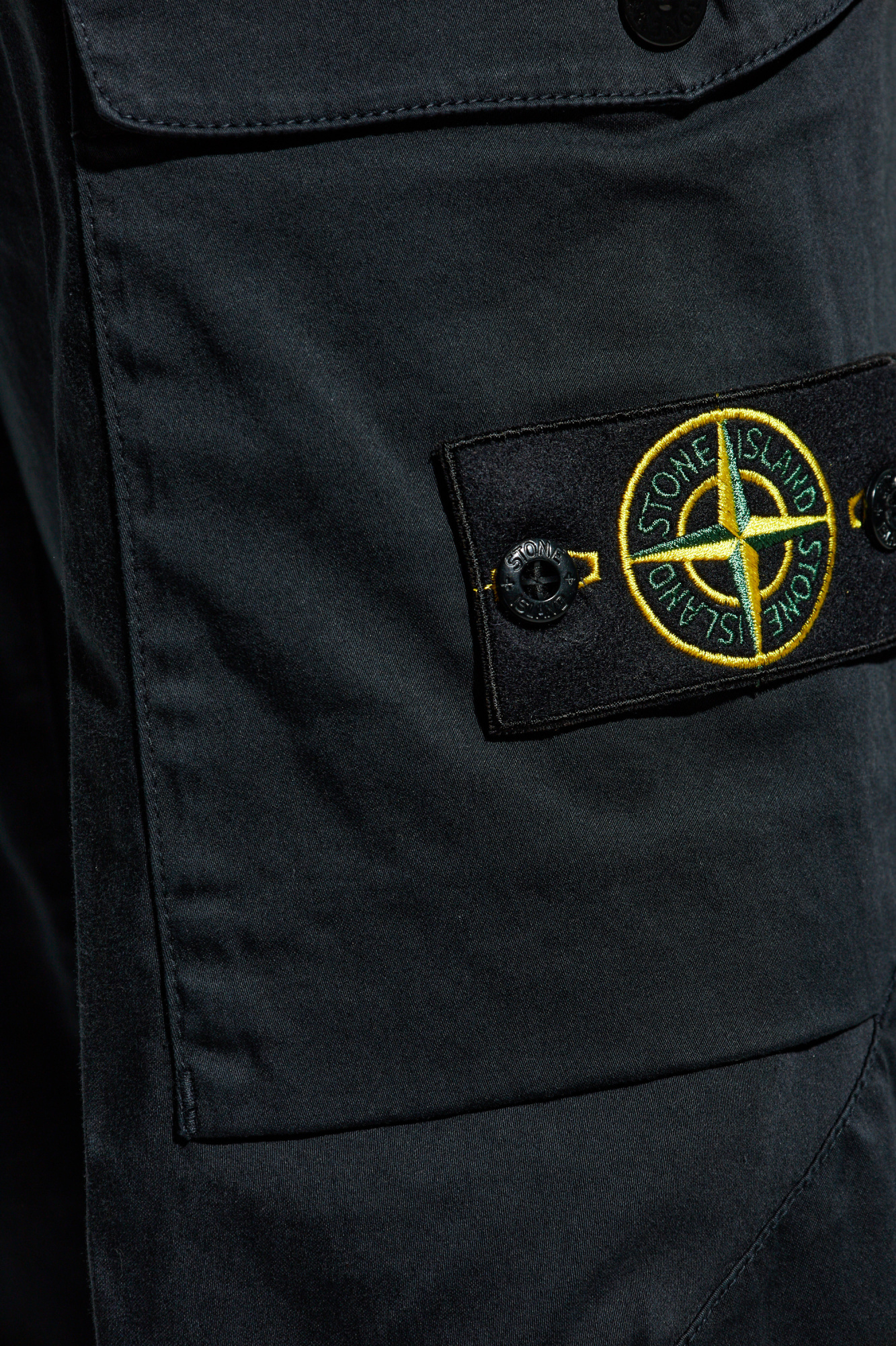 Stone Island Trousers with Logo