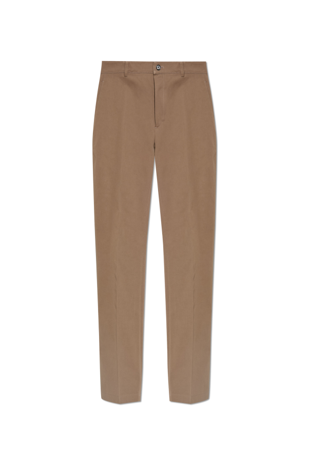 Cotton trousers type `Chinos` od Burberry