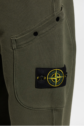 Stone Island Joggers with logo