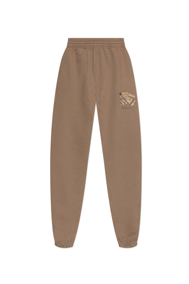 Sweatpants with logo patch od Burberry