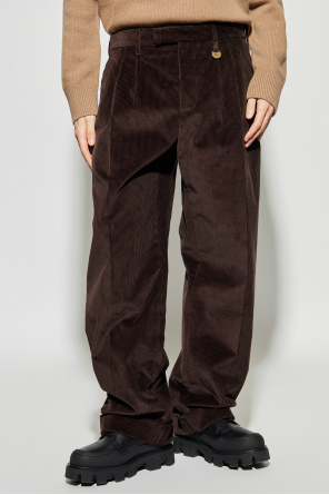 Burberry Corduroy trousers with pleats