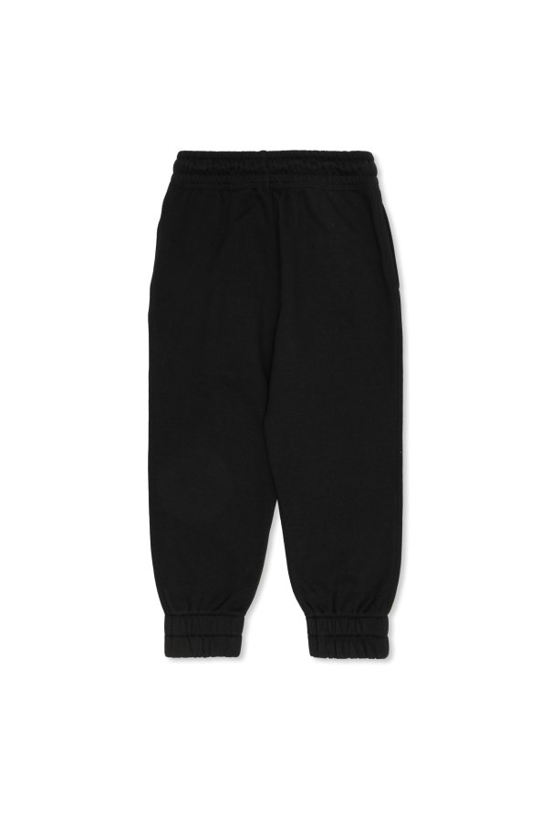 Burberry Kids Pantalones de chándal con logo