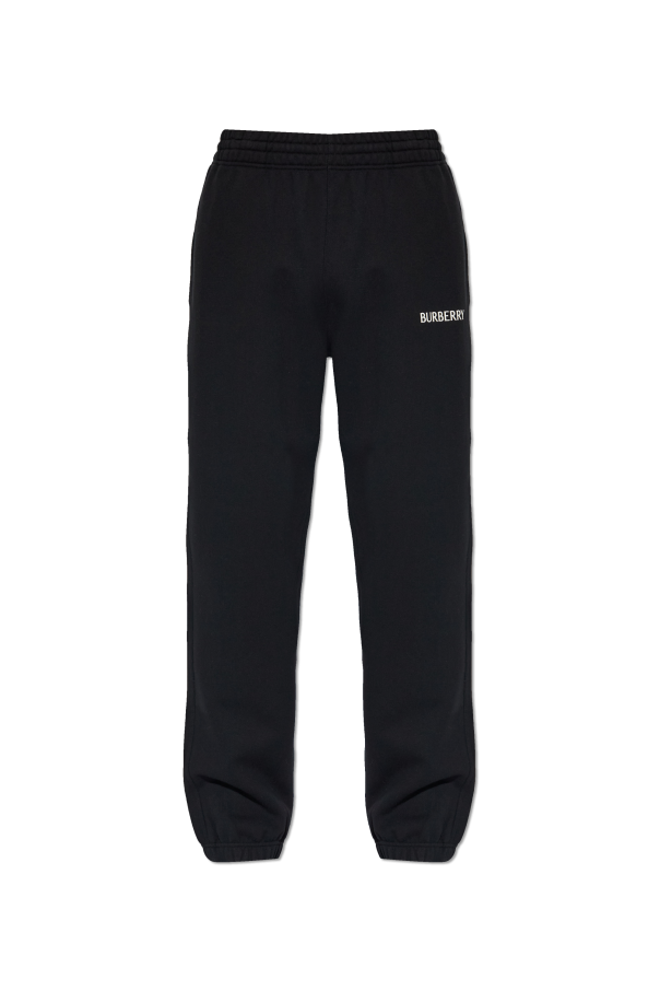Sweatpants with cuffed legs od Burberry