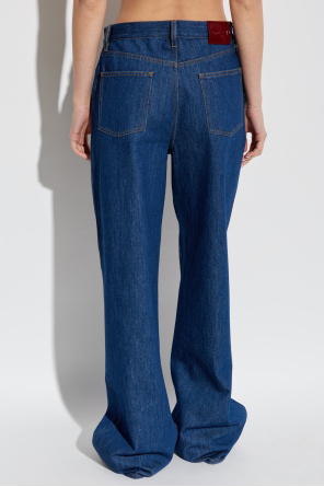 Gucci Jeansy z nogawkami o szerokim kroju