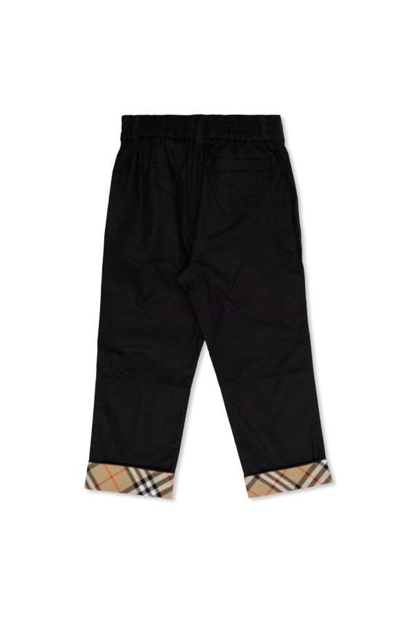 Burberry Kids “Sheldon” trousers