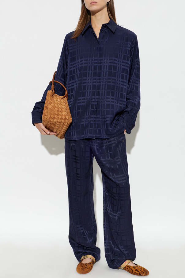 Burberry Silk trousers ‘Selkie’