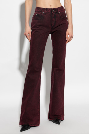 Alexander McQueen Vaqueros con logo