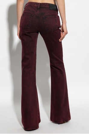 Alexander McQueen Vaqueros con logo