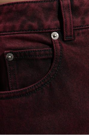 Alexander McQueen Vaqueros con logo