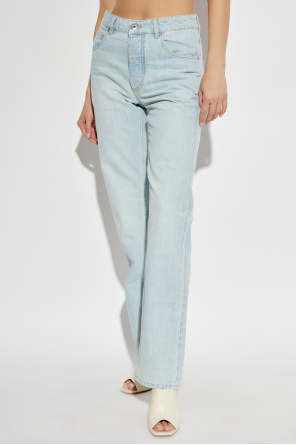 Bottega Veneta Jeansy z wysokim stanem