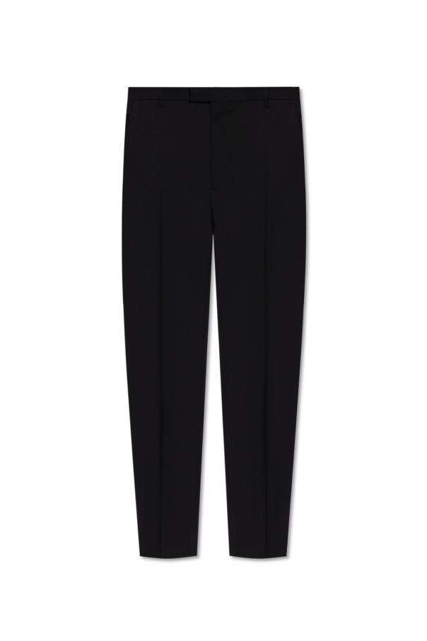 Gucci Wool trousers with shimmering appliqués