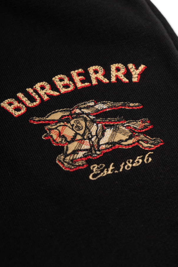 Burberry Kids Logo sweatpants