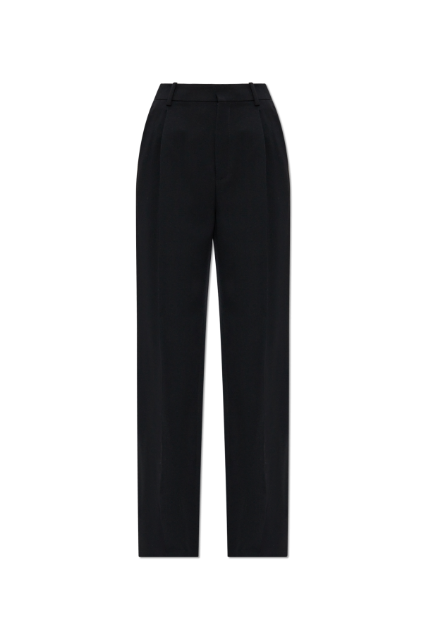 High-waisted wool pants, zdjęcie 1 High-waisted wool pants od Saint Laurent