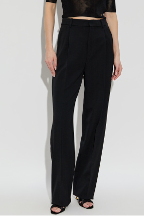 Saint Laurent High-waisted wool pants