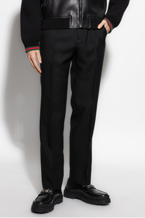 Gucci Creased trousers