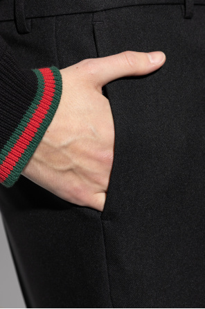Gucci Creased trousers