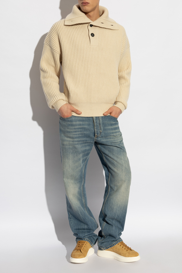 Alexander McQueen Jeans con logo