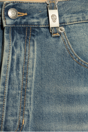 Alexander McQueen Jeans con logo