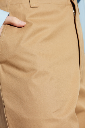 Gucci Hose mit bedrucktem Gürtel Web