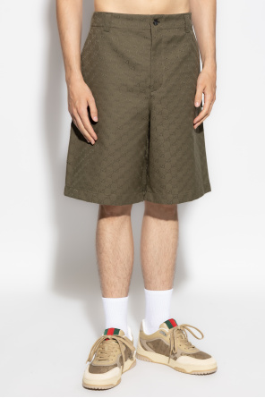 Gucci Pantalones cortos con estampado "GG"