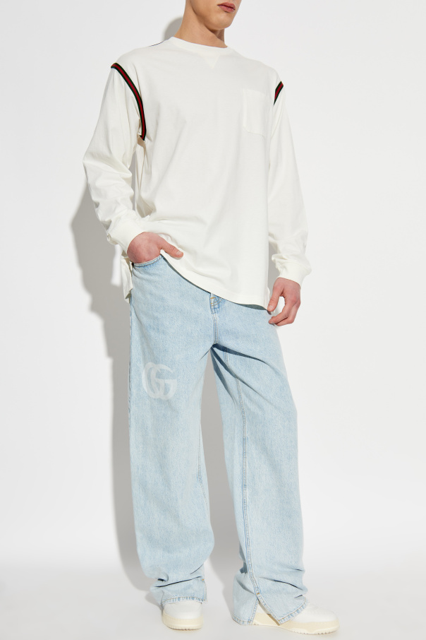 Gucci Vaqueros con logo