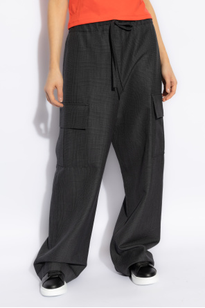 Alexander McQueen Pantalones de lana